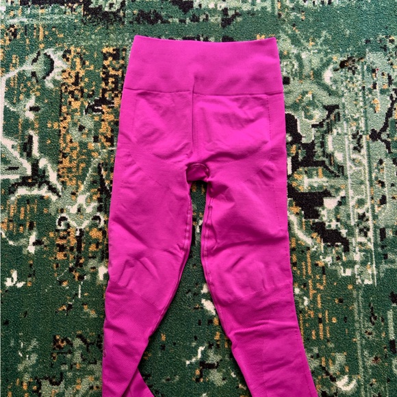 Free People Movement Pink Leggings - Picture 2 of 3